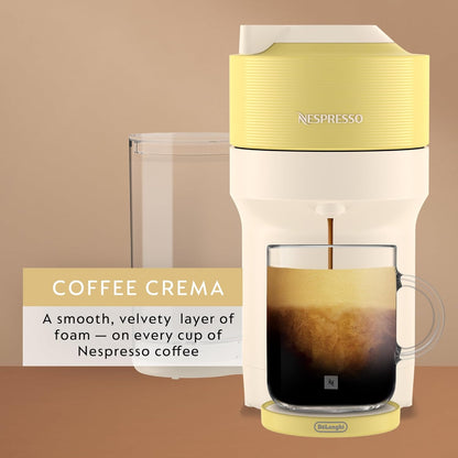 Nespresso Vertuo Pop+ Summer Limited Edition by De'Longhi - Pastel Yellow