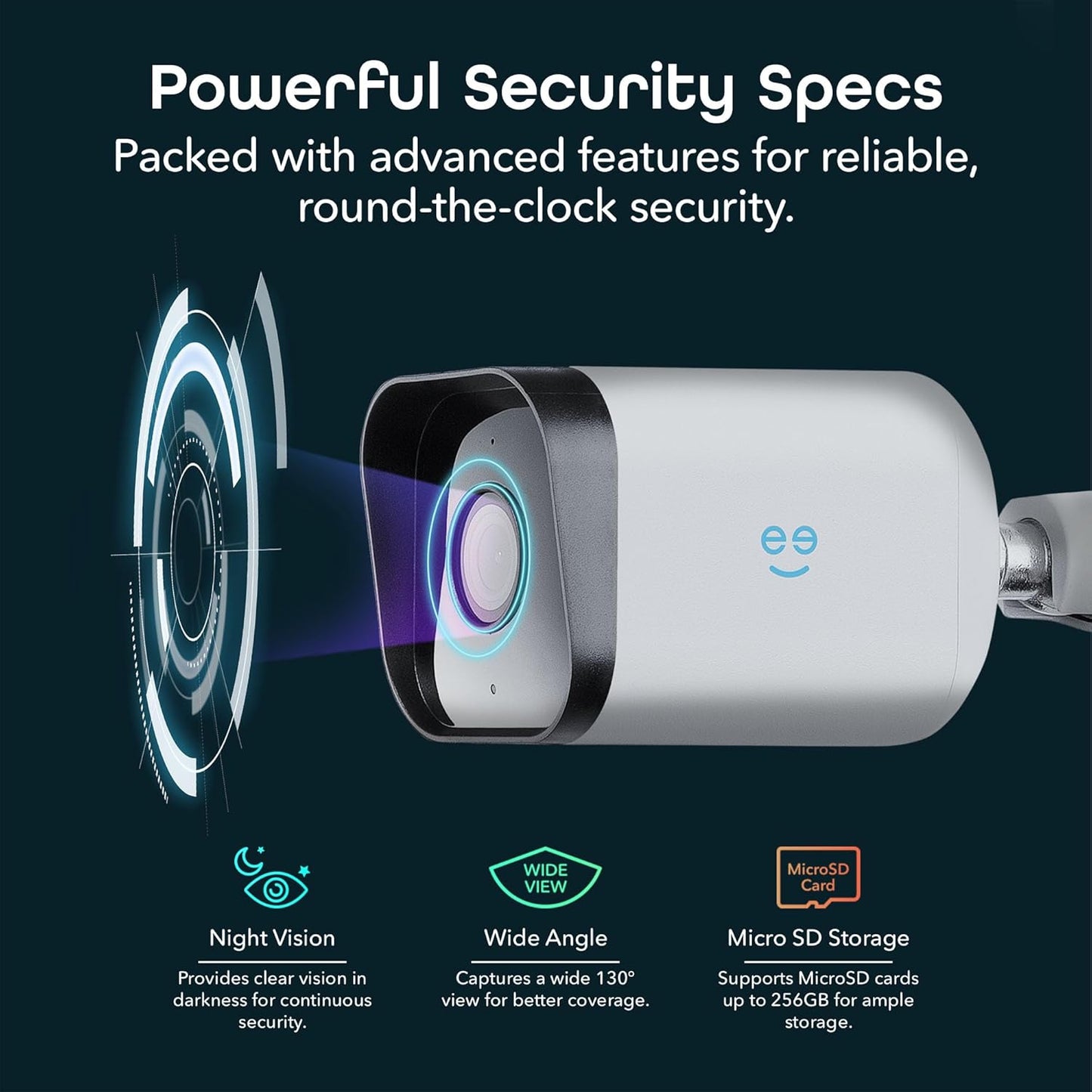 Geeni HD Hawk 3 1080p Outdoor Security Camera - 2 Pack