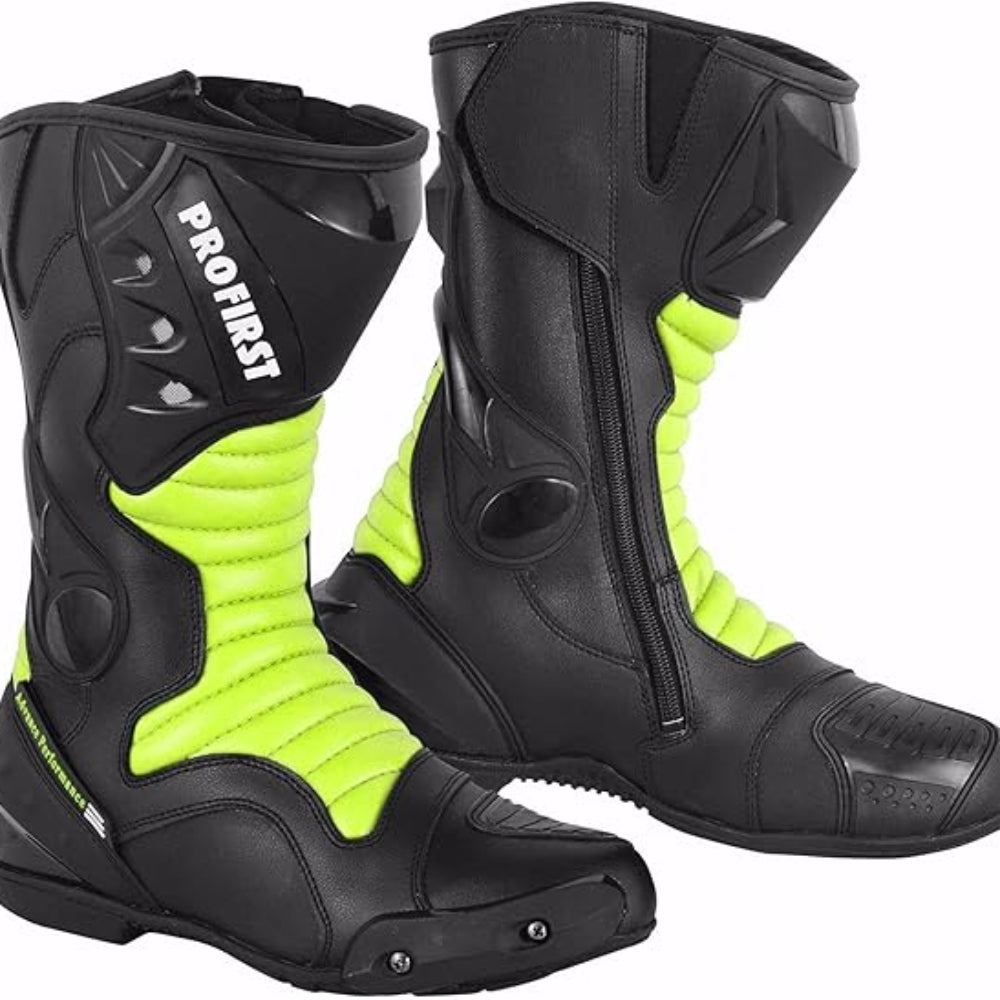 PROFIRST Motorbike Leather Boots