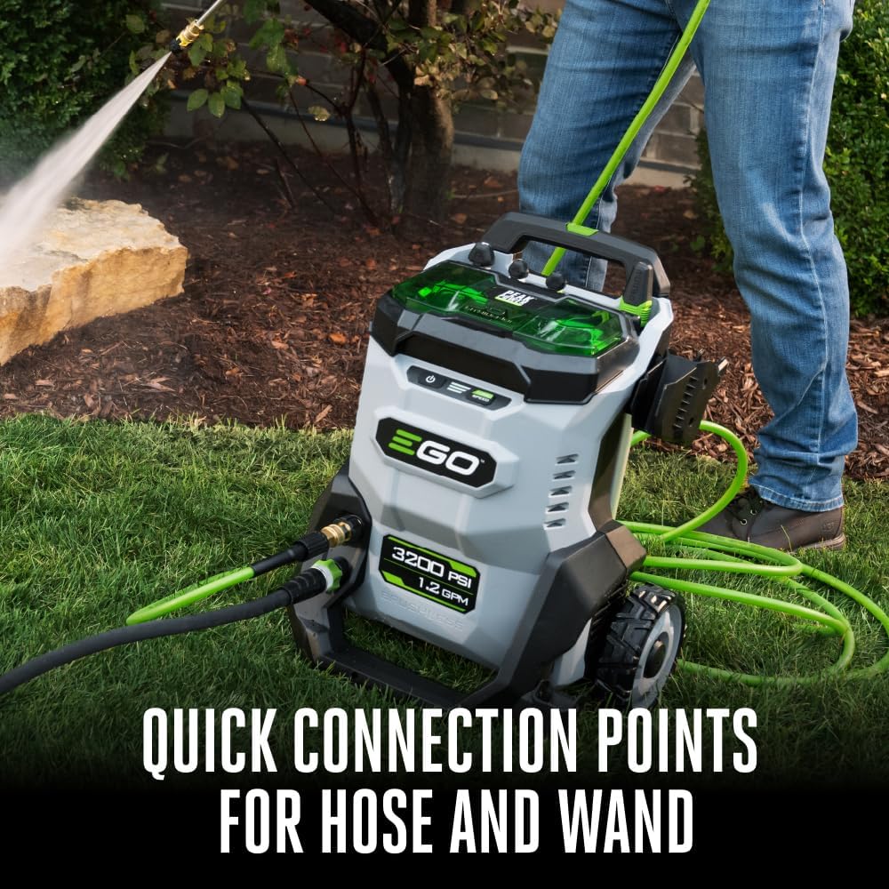 EGO Power+ 56V 3200 PSI Cordless Pressure Washer with Peak Power™, Battery and Charger not Included, HPW3200