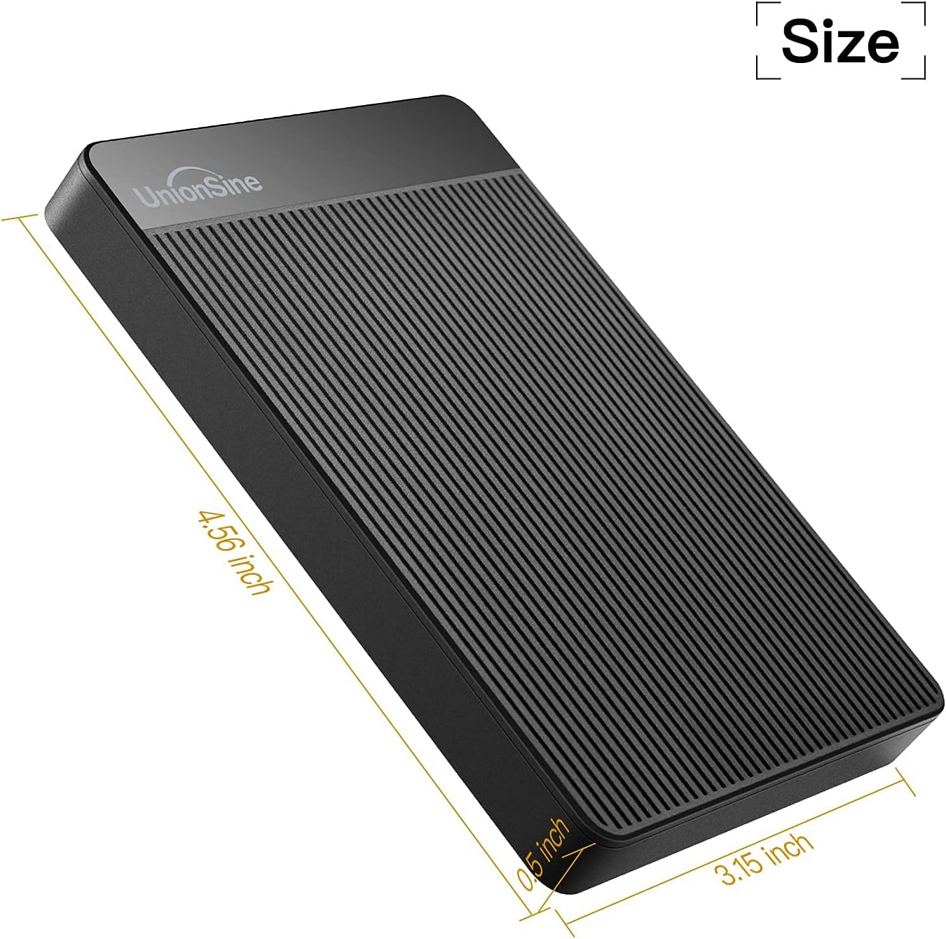 UnionSine 2TB Ultra Slim Portable External Hard Drive