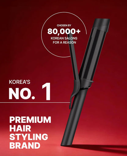 GLAMPALM GlamMuse 1.6" | Korea's No.1 Ceramic Curling Iron