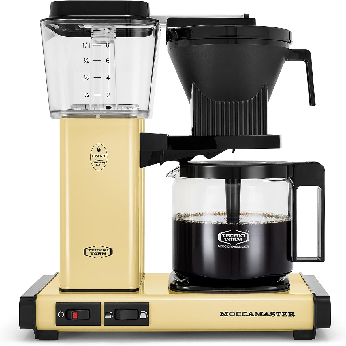 Technivorm Moccamaster 53927 KBGV 10-Cup Coffee Maker - Butter Yellow