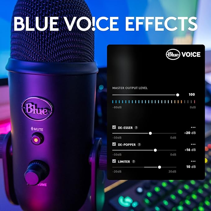 Logitech Blue Yeti Game Streaming Kit with Yeti USB Gaming Mic