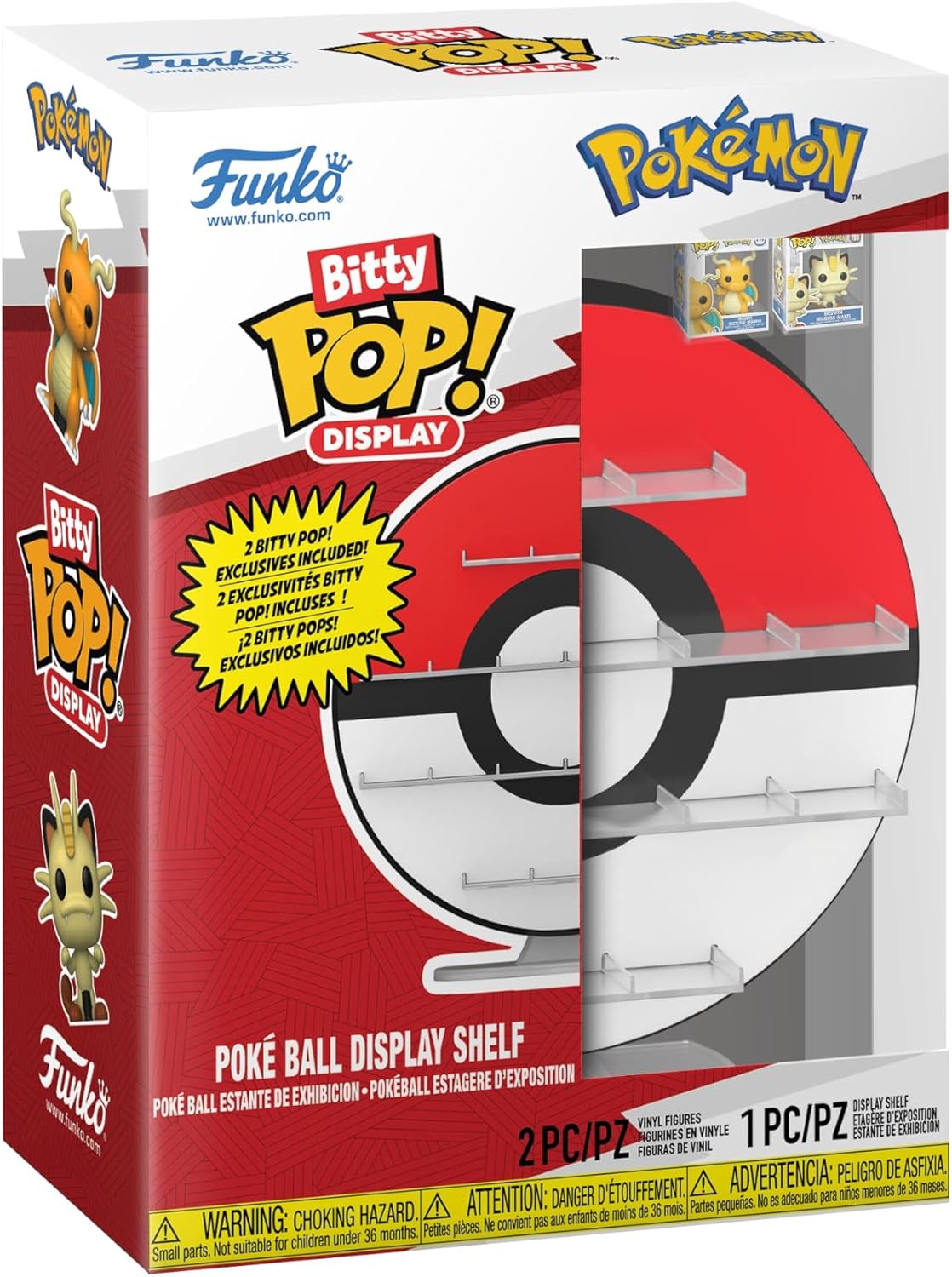 Funko Bitty POP! Display: Pokemon - Poke Ball