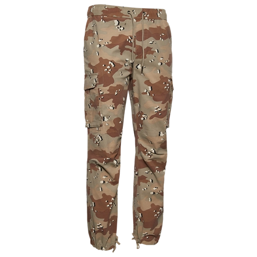 CSG Men's Essential Cargo Pants - Sand Camo/Black