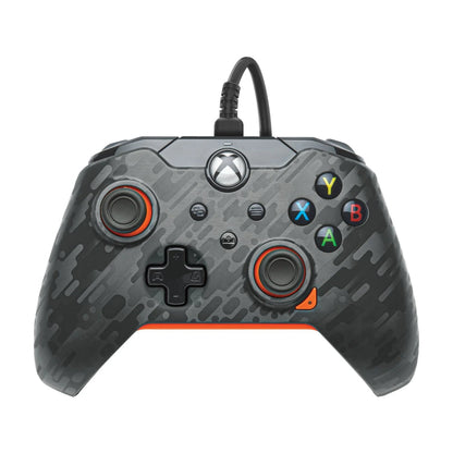 PDP Wired Controller: Atomic Carbon - Xbox Series X|S, Xbox One, & Windows 10/11