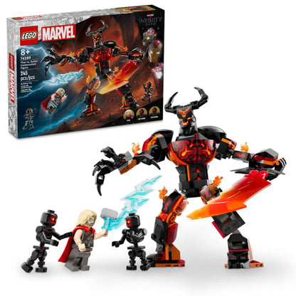 Lego Marvel Thor vs. Surtur Construction Figure
