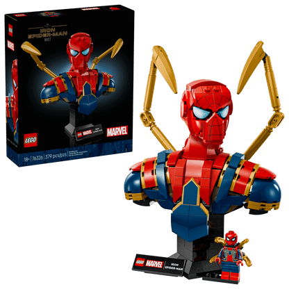 Lego Marvel Iron Spider-Man Bust