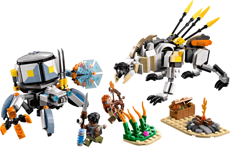 Lego Aloy & Varl vs. Shell-Walker & Sawtooth