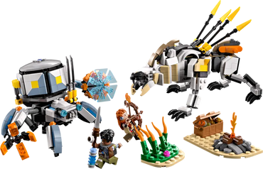 Lego Aloy & Varl vs. Shell-Walker & Sawtooth