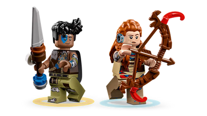 Lego Aloy & Varl vs. Shell-Walker & Sawtooth