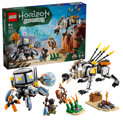 Lego Aloy & Varl vs. Shell-Walker & Sawtooth