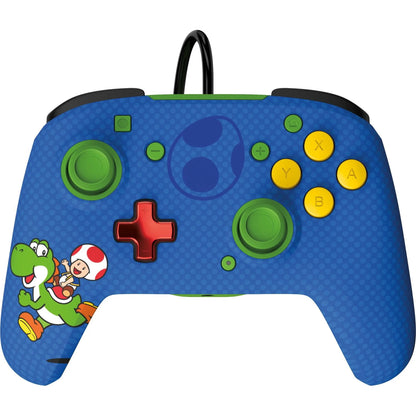 PDP REMATCH Wired Controller: Yoshi & Toad Nintendo Switch
