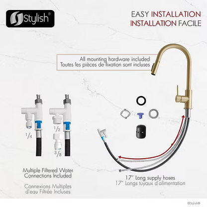 MODENA K-131GR Kitchen Faucet