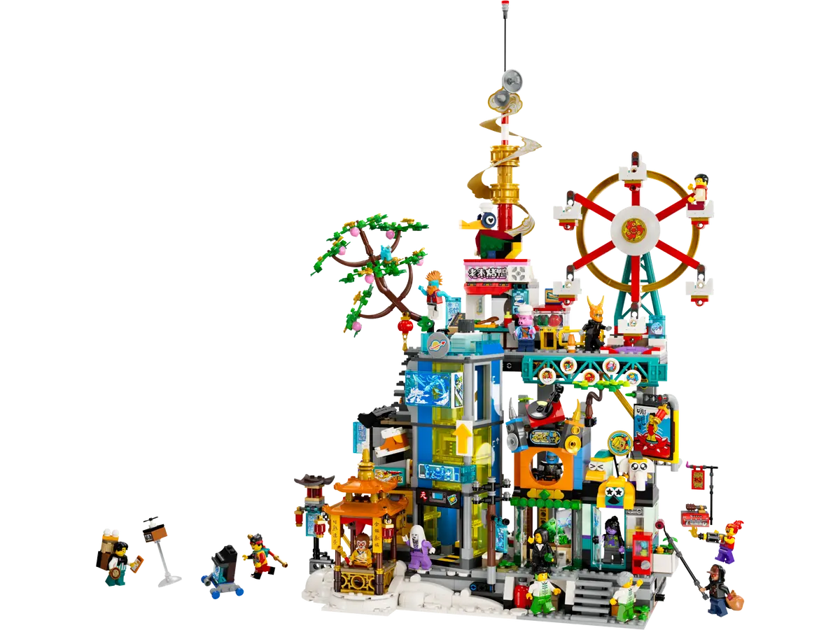 Lego Monkie Kid Megapolis City 5th Anniversary