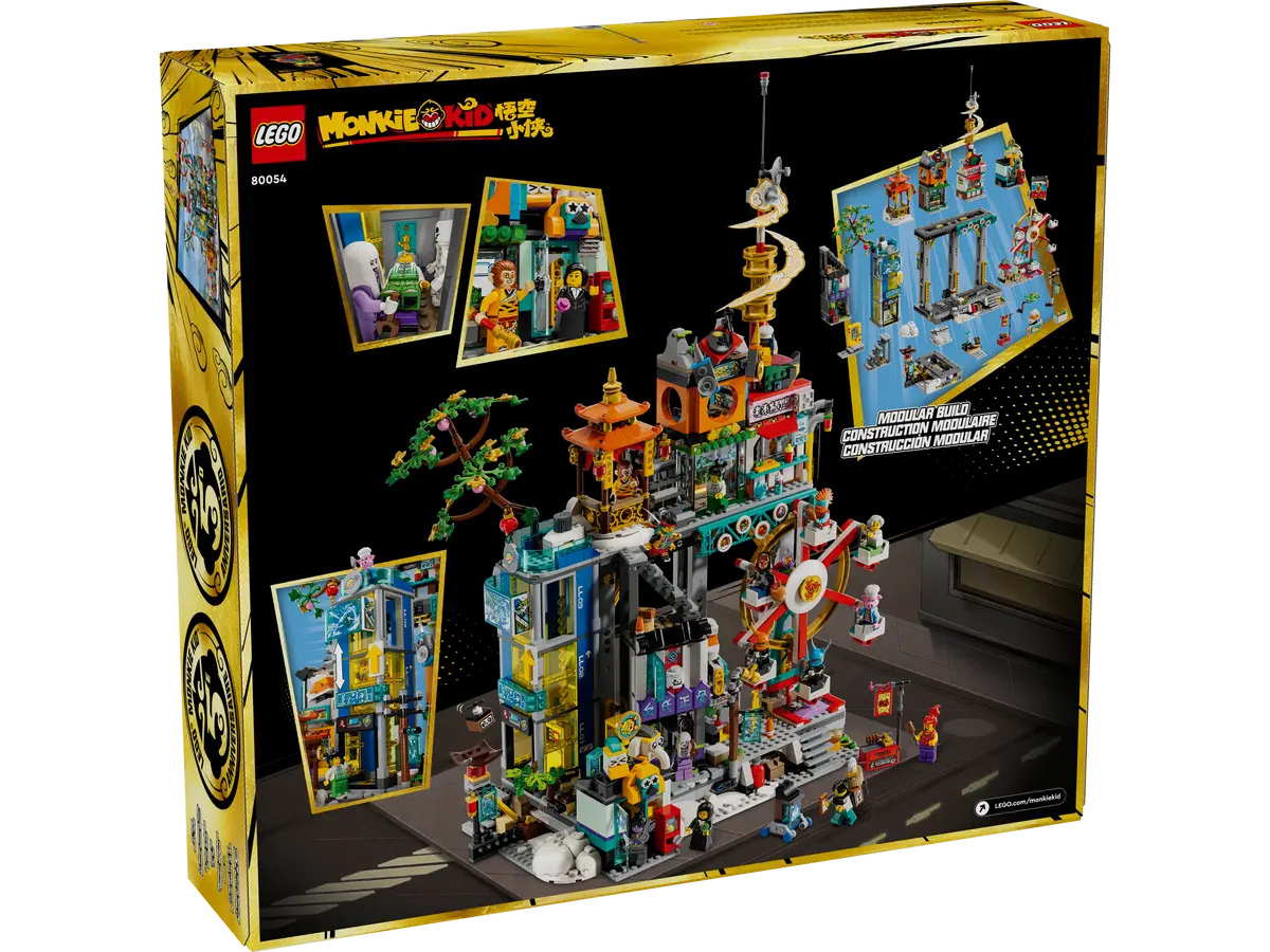 Lego Monkie Kid Megapolis City 5th Anniversary