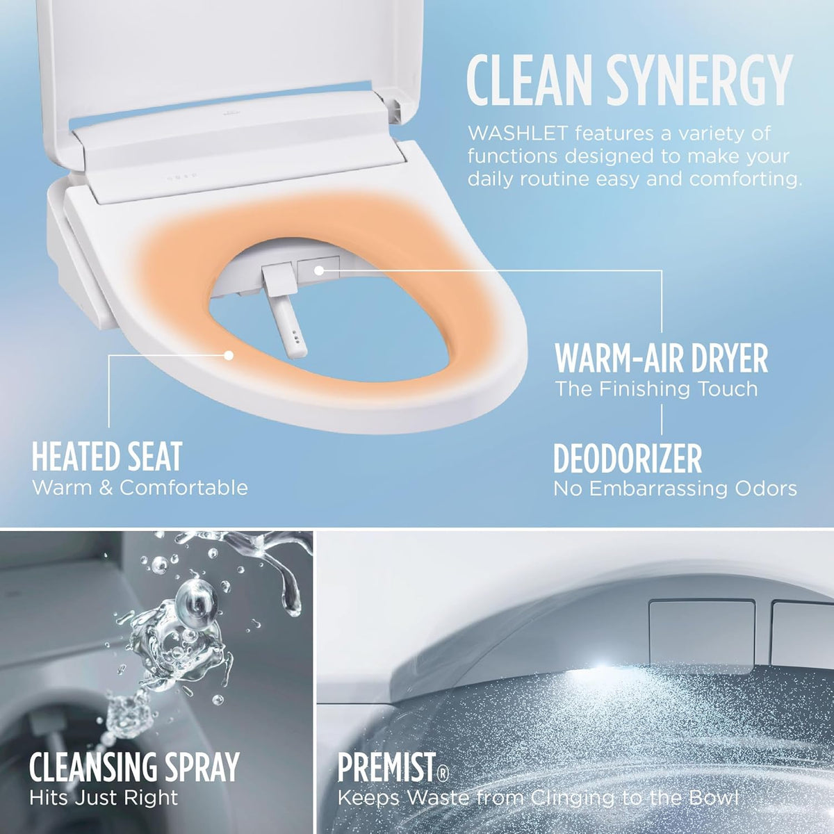TOTO WASHLET S2 Electronic Bidet Toilet Seat (SW3346#01)