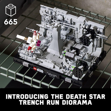 Lego Star Wars Death Star Trench Run Diorama