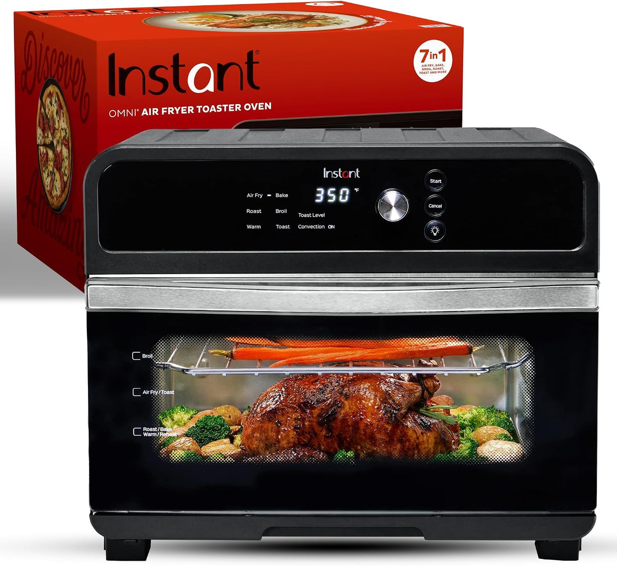 Instant Pot Omni 19QT/18L Toaster Oven Air Fryer 7-in-1