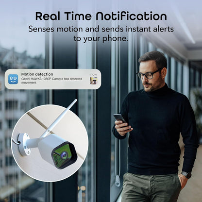 Geeni HD Hawk 3 1080p Outdoor Security Camera - 2 Pack