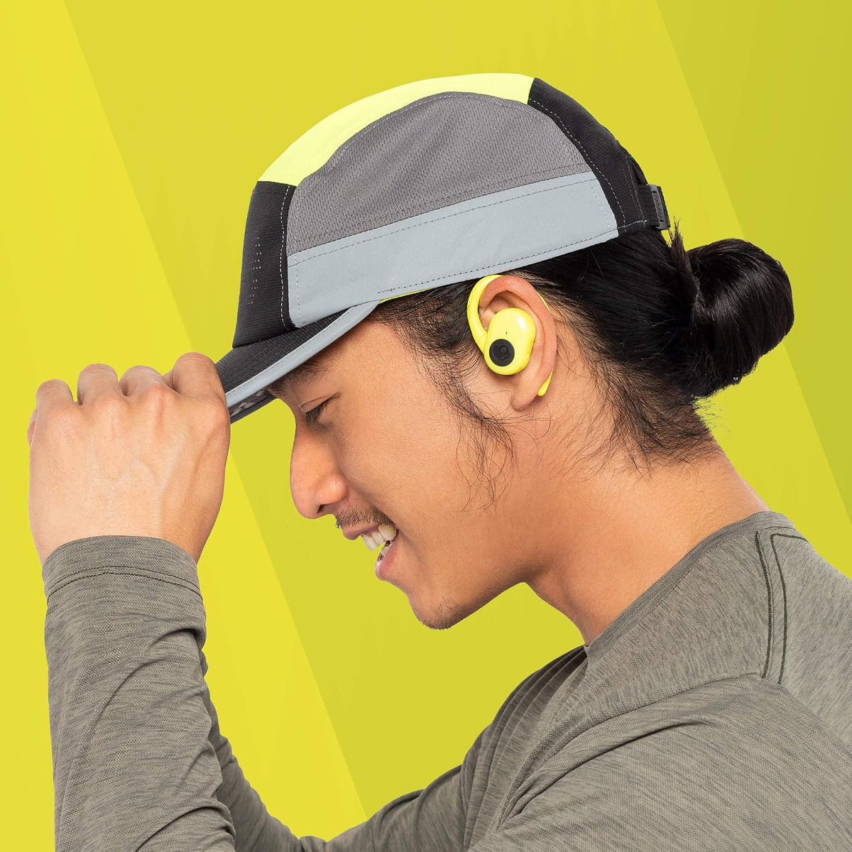 Skullcandy Push Ultra True Wireless Earbuds, Electric Yellow