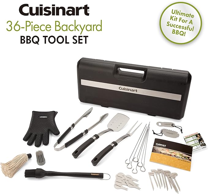 Cuisinart 36 Piece Backyard BBQ Tool Set