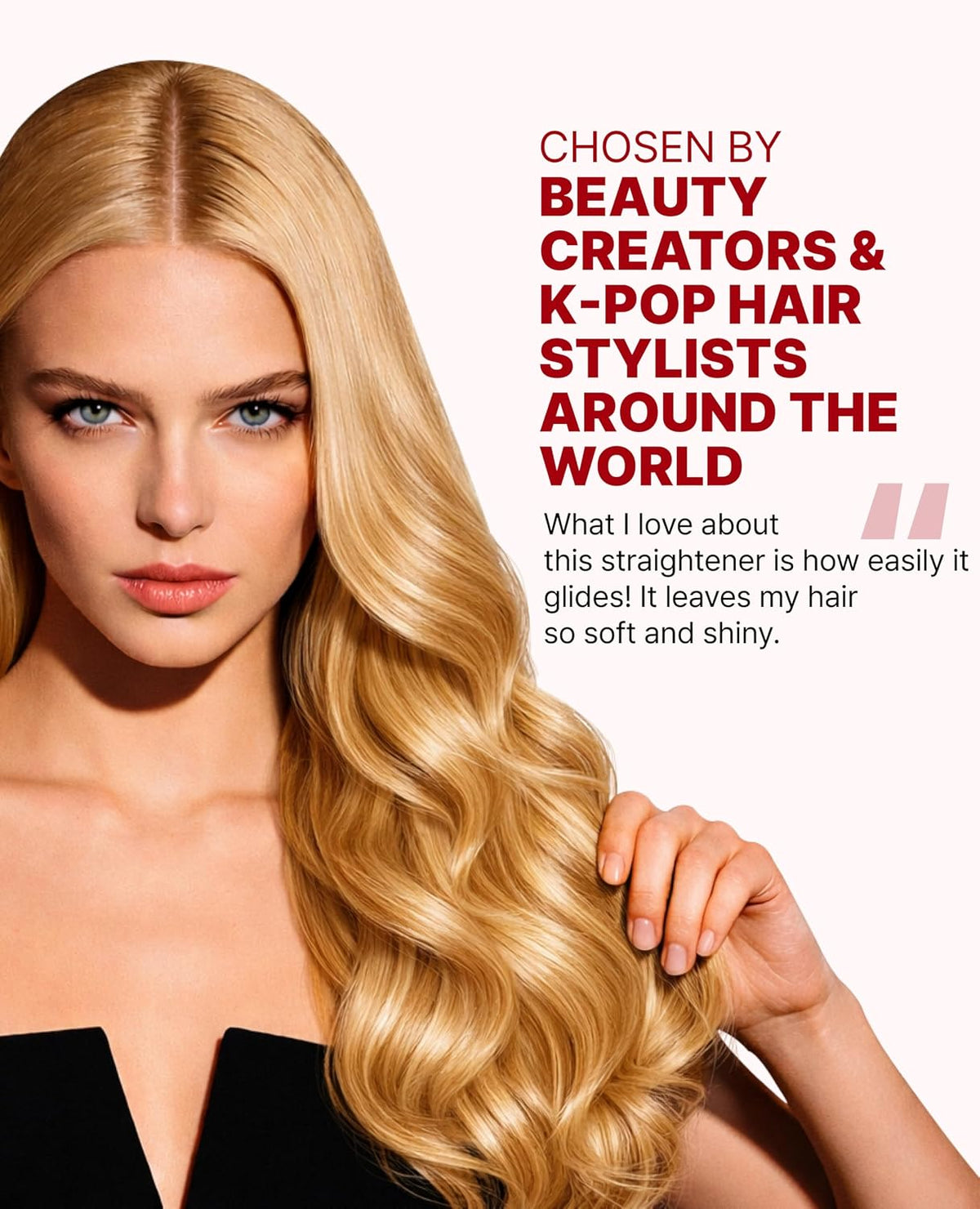GLAMPALM GlamMuse 1.6" | Korea's No.1 Ceramic Curling Iron