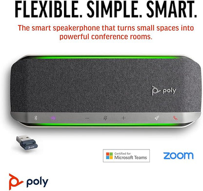 Poly Sync 40+ Smart Speakerphone - Certified for Microsoft Teams