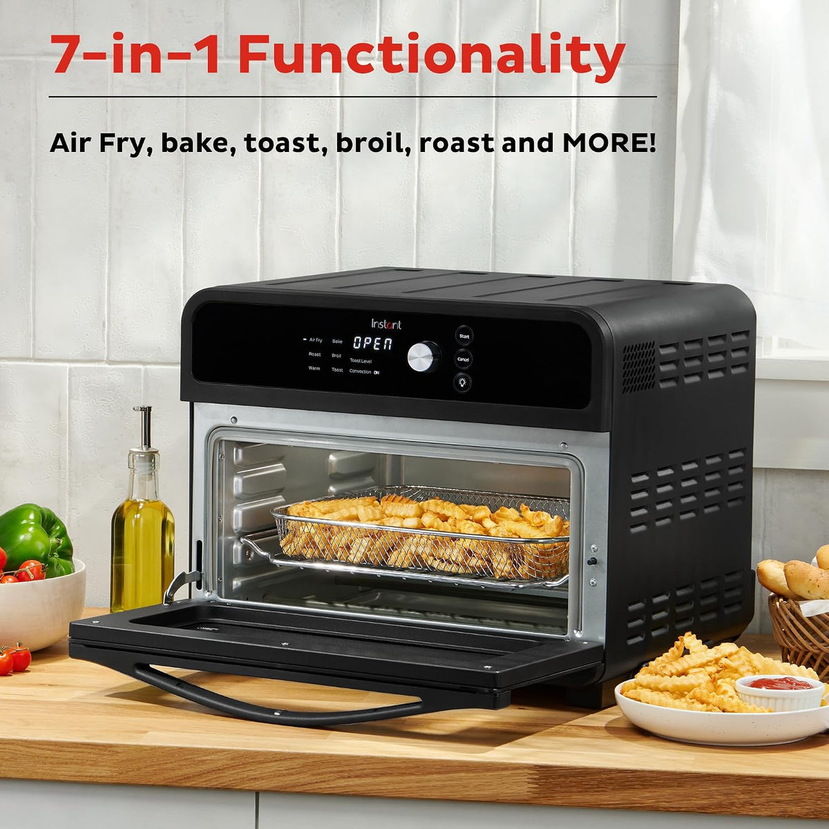 Instant Pot Omni 19QT/18L Toaster Oven Air Fryer 7-in-1