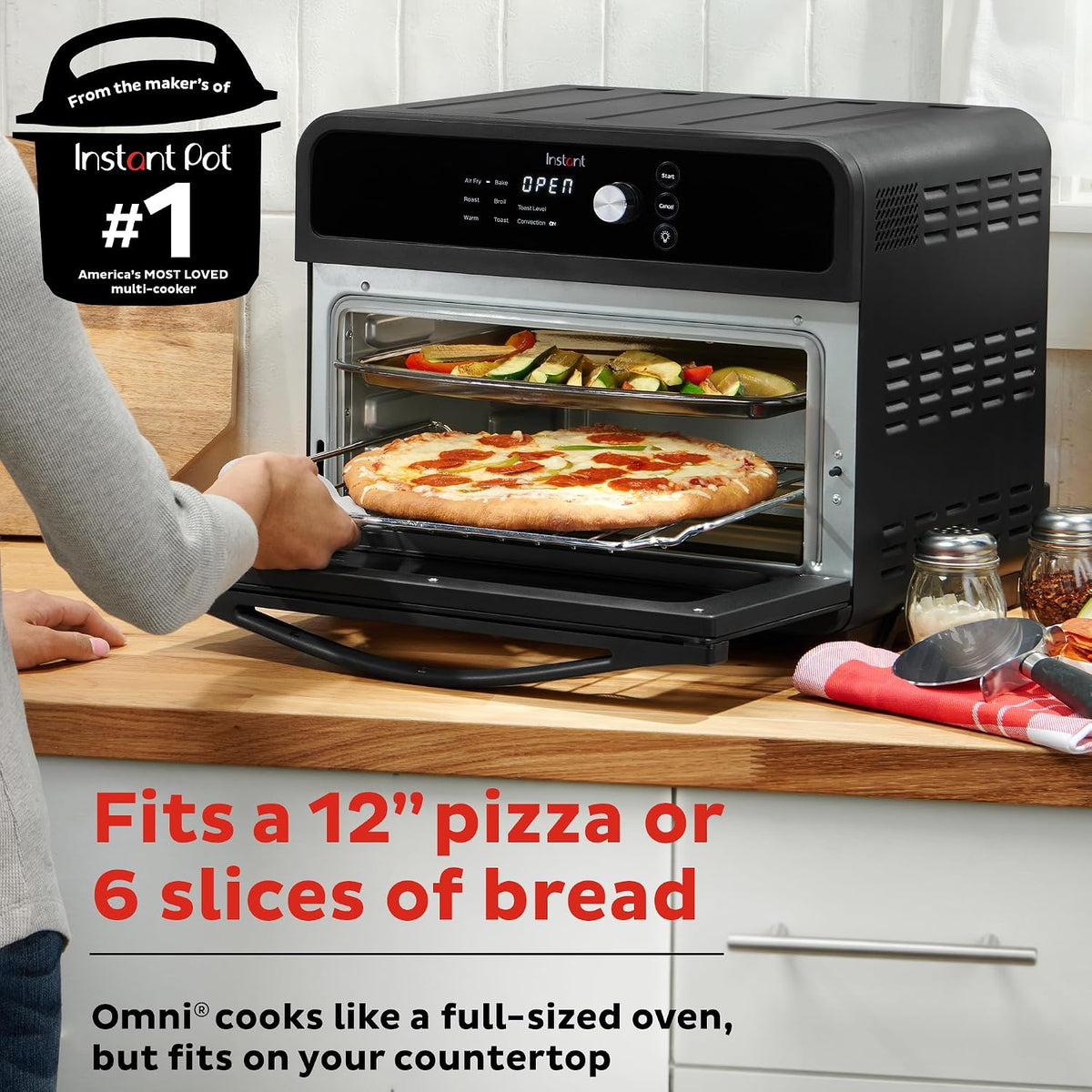 Instant Pot Omni 19QT/18L Toaster Oven Air Fryer 7-in-1