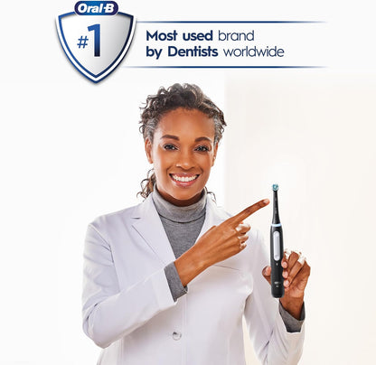 Oral-B iO Series 4 Electric Toothbrush with (1) Brush Head, Rechargeable, Icy Blue