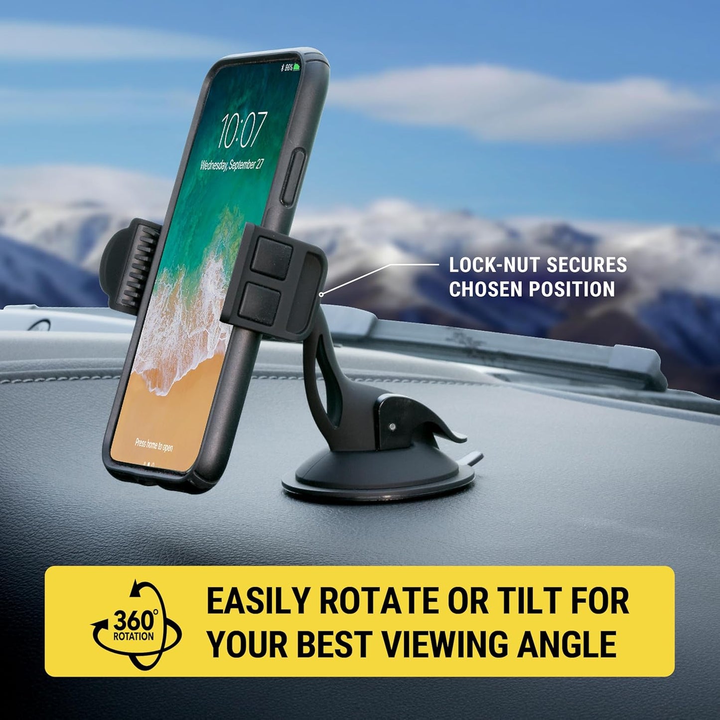 Scosche 3-in-1 Universal Car Mount for Smartphones HDVM