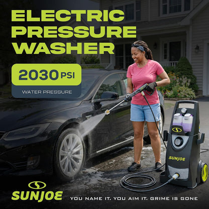 Sun Joe Pressure Washer, Electric Power Washer, 2500 Max PSI, SPX3000