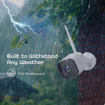 Geeni HD Hawk 3 1080p Outdoor Security Camera - 2 Pack