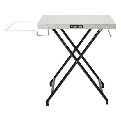 Cuisinart folding table on a white background