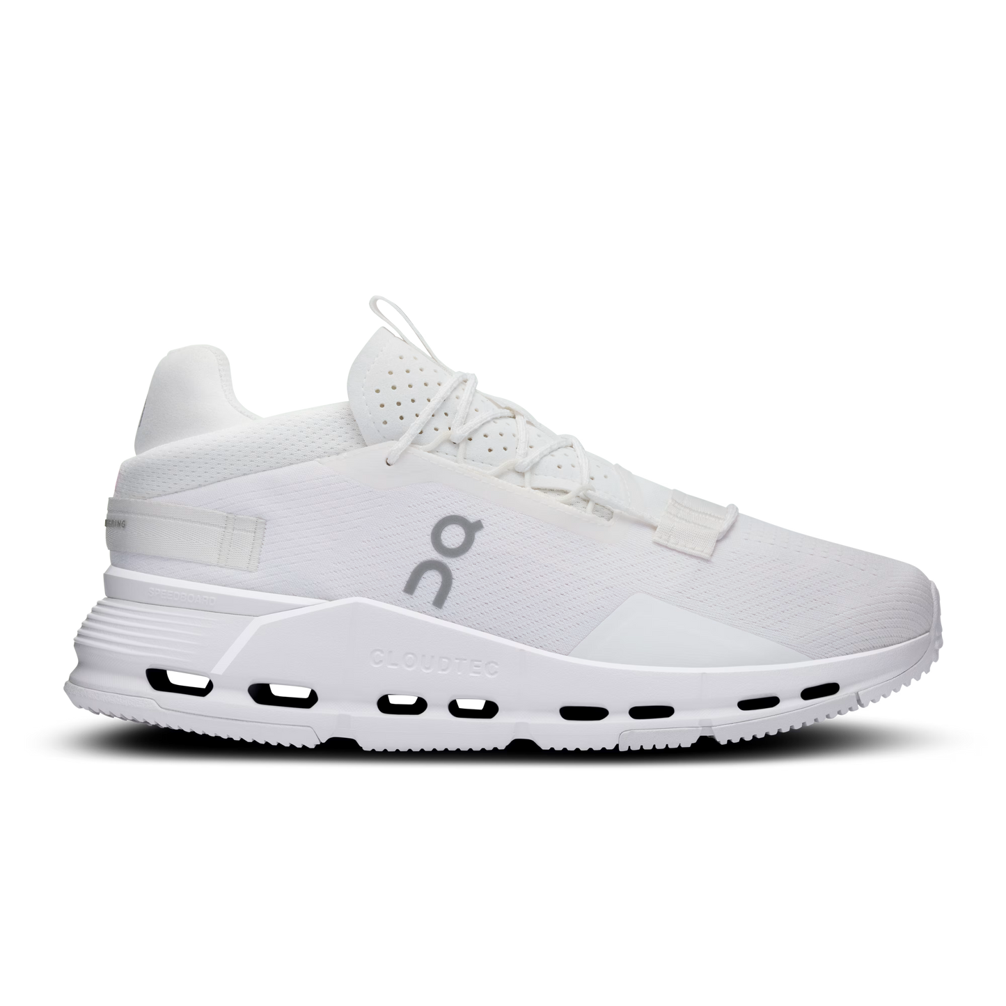 On Cloudnova 2 Men's Running Shoes - All White