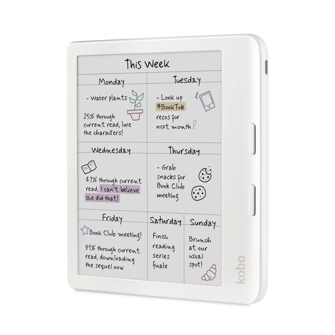 Kobo Libra Colour eReader - White
