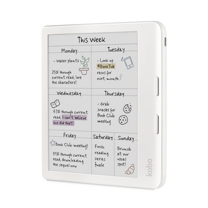 Kobo Libra Colour eReader - White