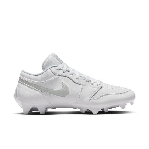 Nike Jordan 1 Low TD Cleat White Grey Fog