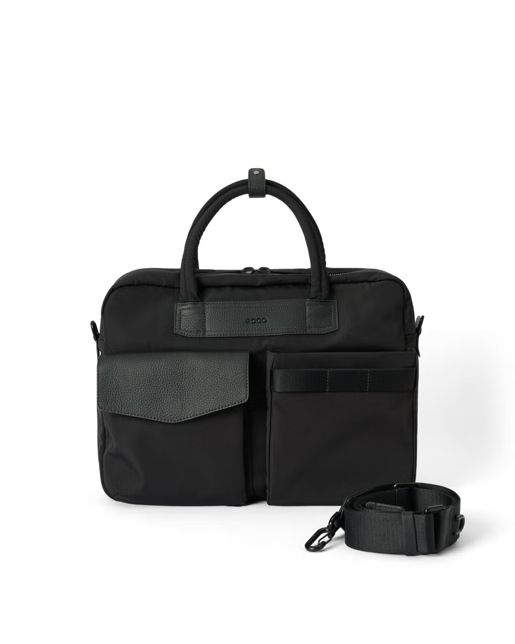 ECCO Voyager 12hr Folio Bag Textile & Leather Bag