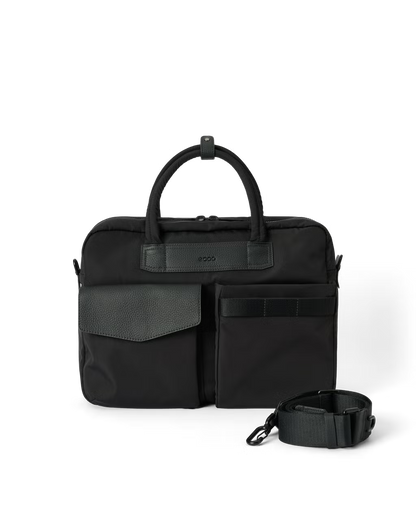 ECCO Voyager 12hr Folio Bag Textile & Leather Bag