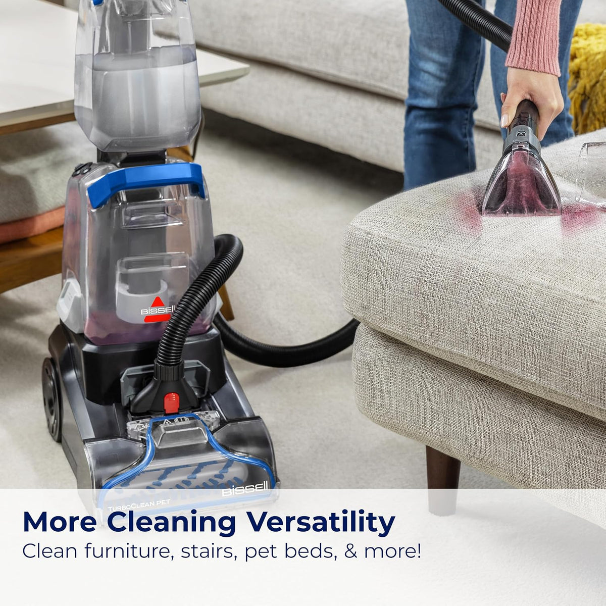 BISSELL PowerClean TurboBrush Pet Carpet Cleaner, 3946C