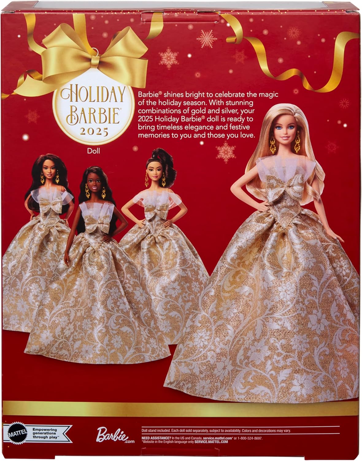 Barbie Signature Doll - 2025 Holiday Barbie