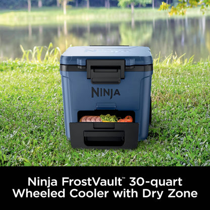 Ninja FrostVault Wheeled Cooler with Dry Zone