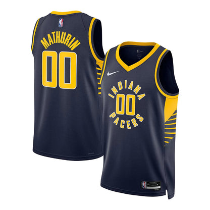 Nike Indiana Pacers Icon Edition 2022/23 Men's Dri-FIT NBA Swingman Jersey - Mathurin