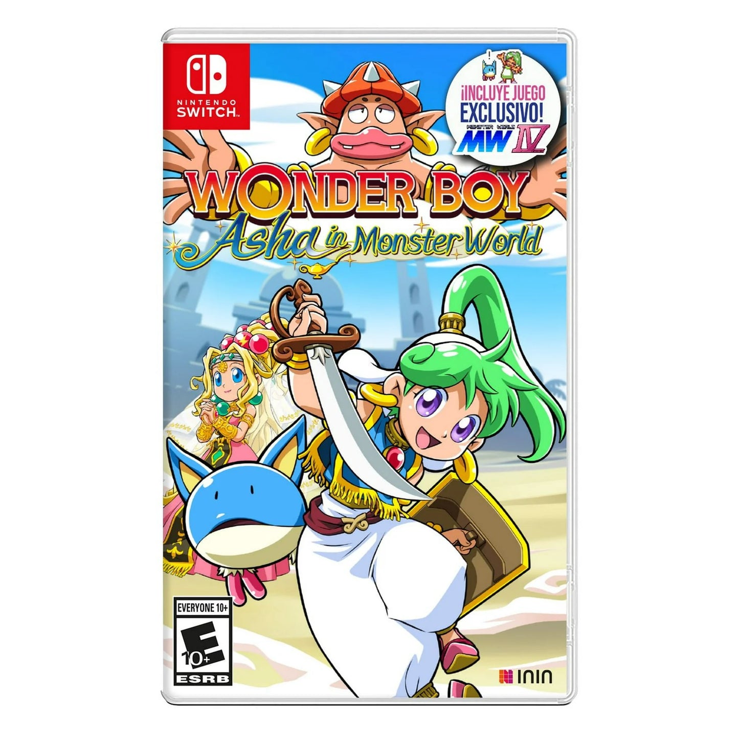 Wonder Boy: Asha in Monster World (Nintendo Switch)