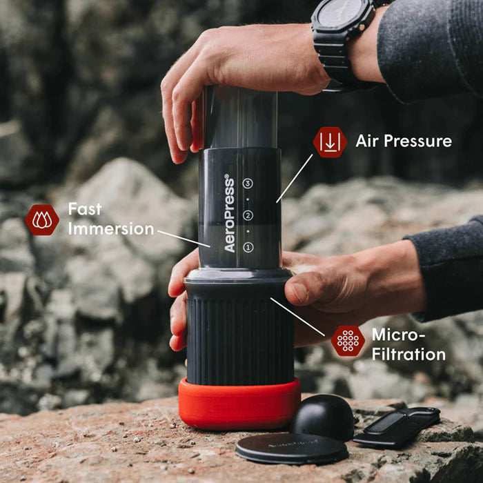 AeroPress Coffee Maker Go - Travel Edition