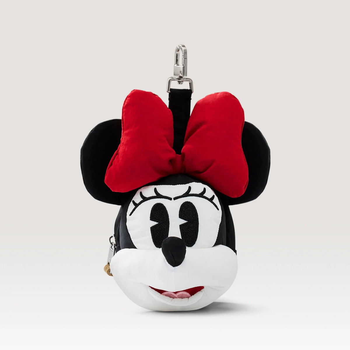Beis The Minnie Mouse Charm Pouch in Black