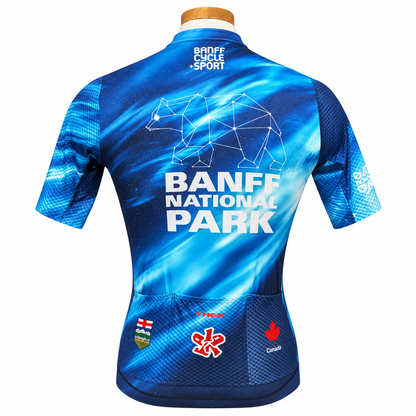 oneALTA Banff National Park Aurora Cycling Jersey - Blue